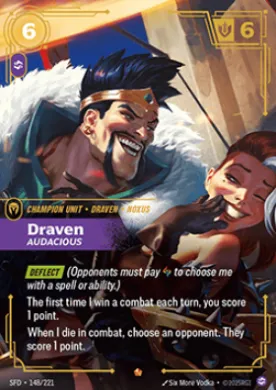 Draven, Audacious (SFD SFD-148/221) Spiritforged