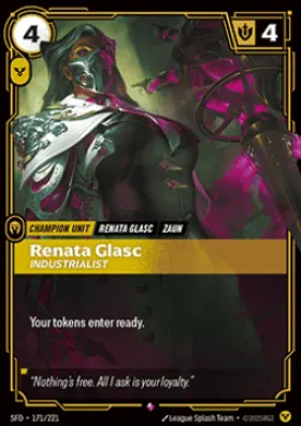 Renata Glasc, Industrialist (SFD SFD-171/221) Spiritforged