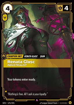 Renata Glasc, Industrialist – V.1 - Rare