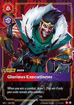 Draven, Glorious Executioner – V.1 - Rare