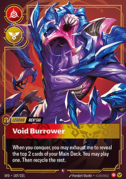 Rek'Sai, Void Burrower – V.1 - Rare