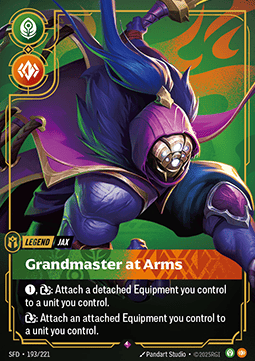 Jax, Grandmaster at Arms – V.1 - Rare