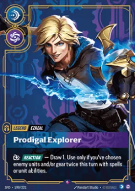 Ezreal, Prodigal Explorer (SFD SFD-199/221) Spiritforged