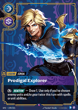 Ezreal, Prodigal Explorer – V.1 - Rare