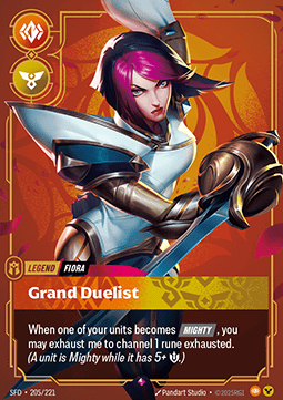 Fiora, Grand Duelist – V.1 - Rare