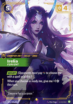 Irelia, Fervent – V.3 - Showcase