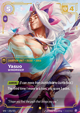 Yasuo, Windrider – V.1 - Showcase