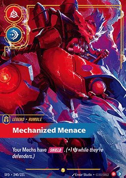 Rumble, Mechanized Menace – V.2 - Showcase