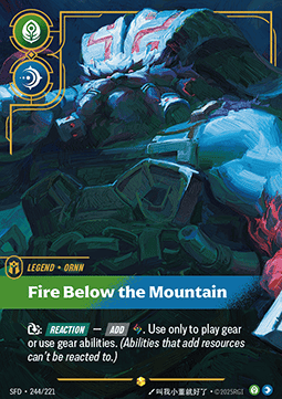 Ornn, Fire Below the Mountain – V.2 - Showcase