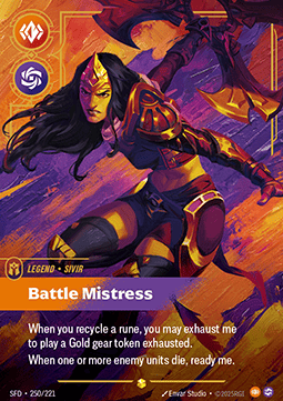 Sivir, Battle Mistress – V.2 - Showcase