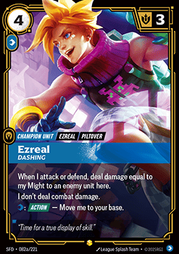 Ezreal, Dashing – V.2 - Showcase