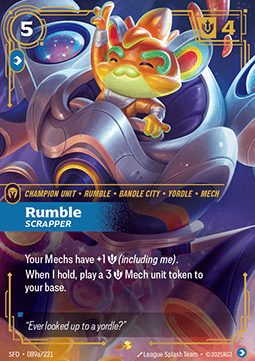 Rumble, Scrapper – V.2 - Showcase