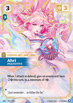 Ahri, Inquisitive – V.2 - Signed Showcase