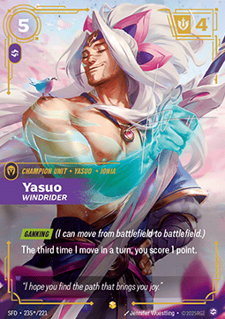 Yasuo, Windrider – V.2 - Signed Showcase