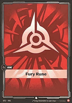 Fury Rune – V.1 - Common