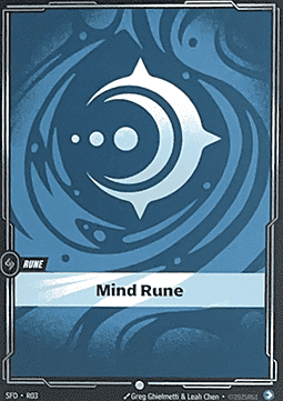 Mind Rune – V.1 - Common