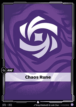 Chaos Rune – V.1 - Common