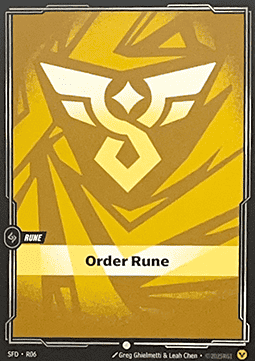 Order Rune – V.1 - Common
