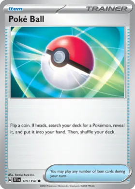 Poké Ball (SVI 185) Scarlet & Violet