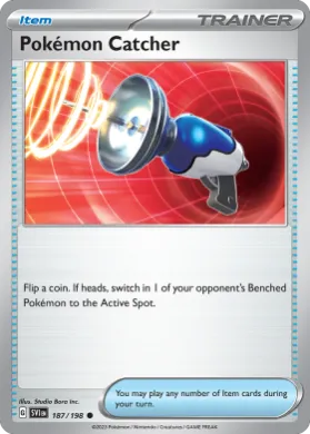 Pokémon Catcher (SVI 187) Scarlet & Violet