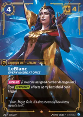 LeBlanc, Everywhere at Once ( UNL-090/219) Unleashed