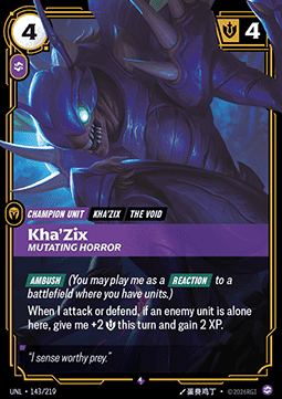 Kha'Zix, Mutating Horror