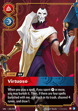 Jhin, Virtuoso – V.1 - Rare