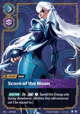 Diana, Scorn of the Moon ( UNL-197/219) Unleashed