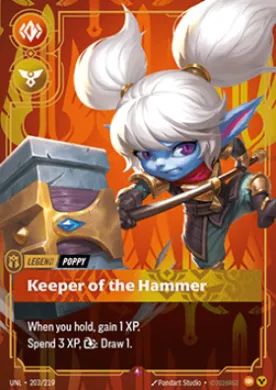 Poppy, Keeper of the Hammer ( UNL-203/219) Unleashed