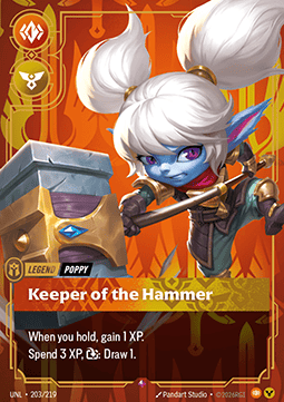 Poppy, Keeper of the Hammer – V.1 - Rare
