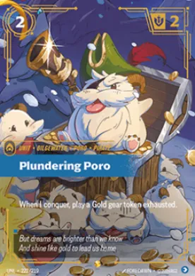 Plundering Poro ( UNL-222/219) Unleashed