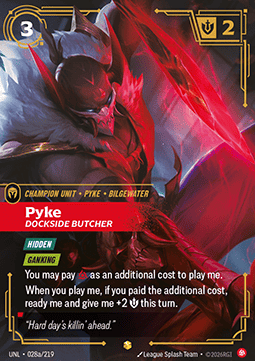 Pyke, Dockside Butcher – V.2 - Showcase