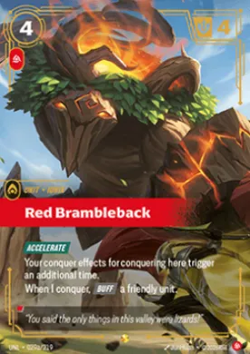 Red Brambleback ( UNL-029a/219) Unleashed