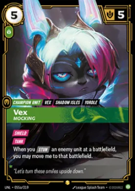 Vex, Mocking ( UNL-055a/219) Unleashed