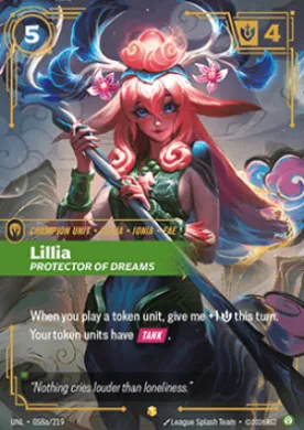 Lillia, Protector of Dreams ( UNL-058a/219) Unleashed