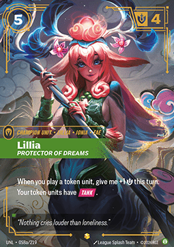 Lillia, Protector of Dreams – V.2 - Showcase