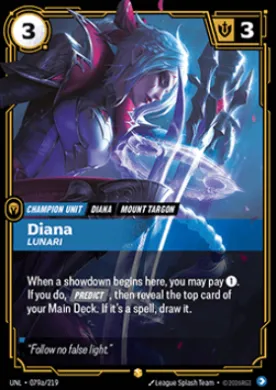 Diana, Lunari ( UNL-079a/219) Unleashed