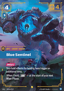 Blue Sentinel – V.2 - Showcase