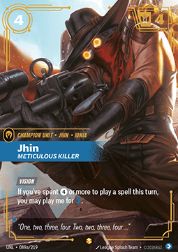 Jhin, Meticulous Killer – V.2 - Showcase