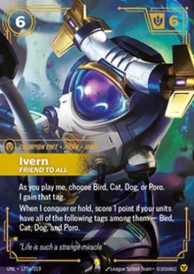 Ivern, Friend to All ( UNL-177a/219) Unleashed