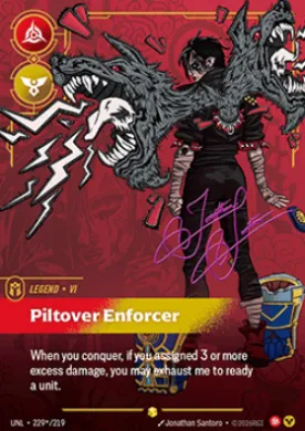 Vi, Piltover Enforcer ( UNL-229*/219) Unleashed