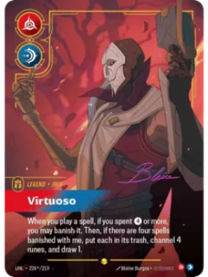 Jhin, Virtuoso ( UNL-226*/219) Unleashed