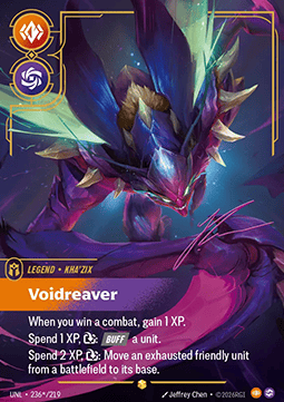 Kha'Zix, Voidreaver – V.3 - Signed Showcase