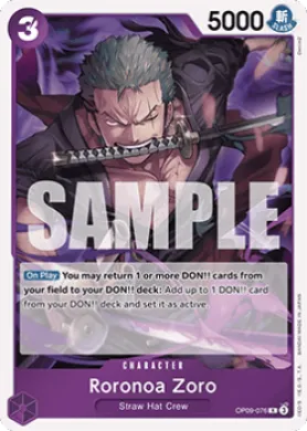 Roronoa Zoro (OP09 OP09-076) Emperors in the New World
