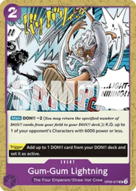 Gum-Gum Lightning (OP09 OP09-077) Emperors in the New World