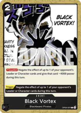 Black Vortex (OP09 OP09-097) Emperors in the New World