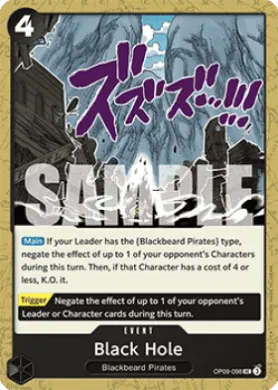 Black Hole (OP09 OP09-098) Emperors in the New World