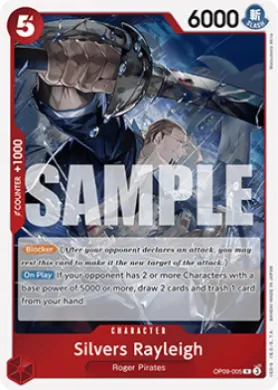 Silvers Rayleigh (OP09 OP09-005) Emperors in the New World