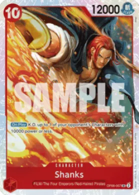 Shanks (OP06 OP06-007) Wings of the Captain