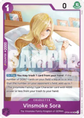 Vinsmoke Sora (OP06 OP06-063) Wings of the Captain